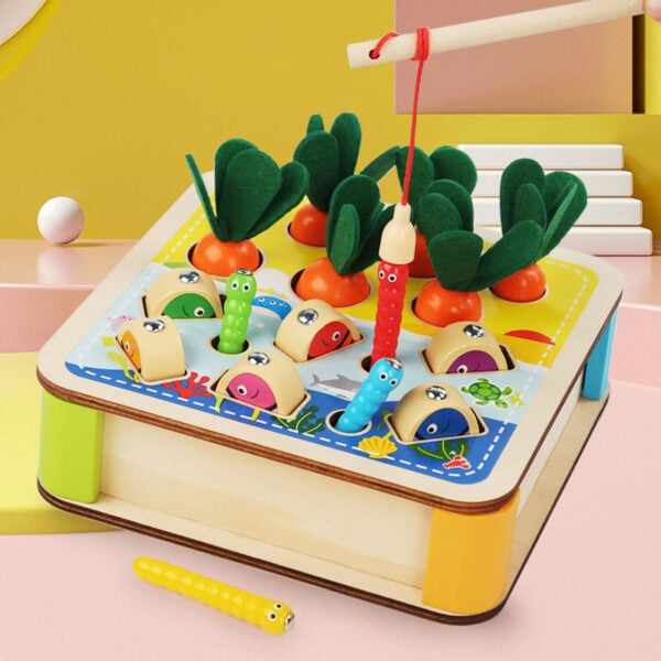 Catching insects and fishing & carrot game - Image 2