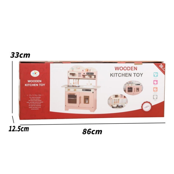 Wooden Kitchen Play Set - Image 3